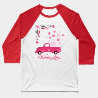 Valentine's Day.Valentine`s car Baseball T-Shirt